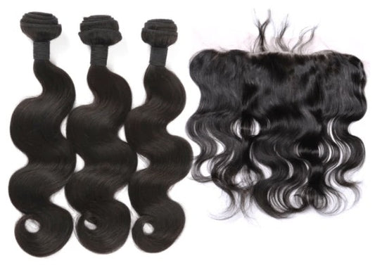 3 Bundles & Frontal Candi Cain Collection
