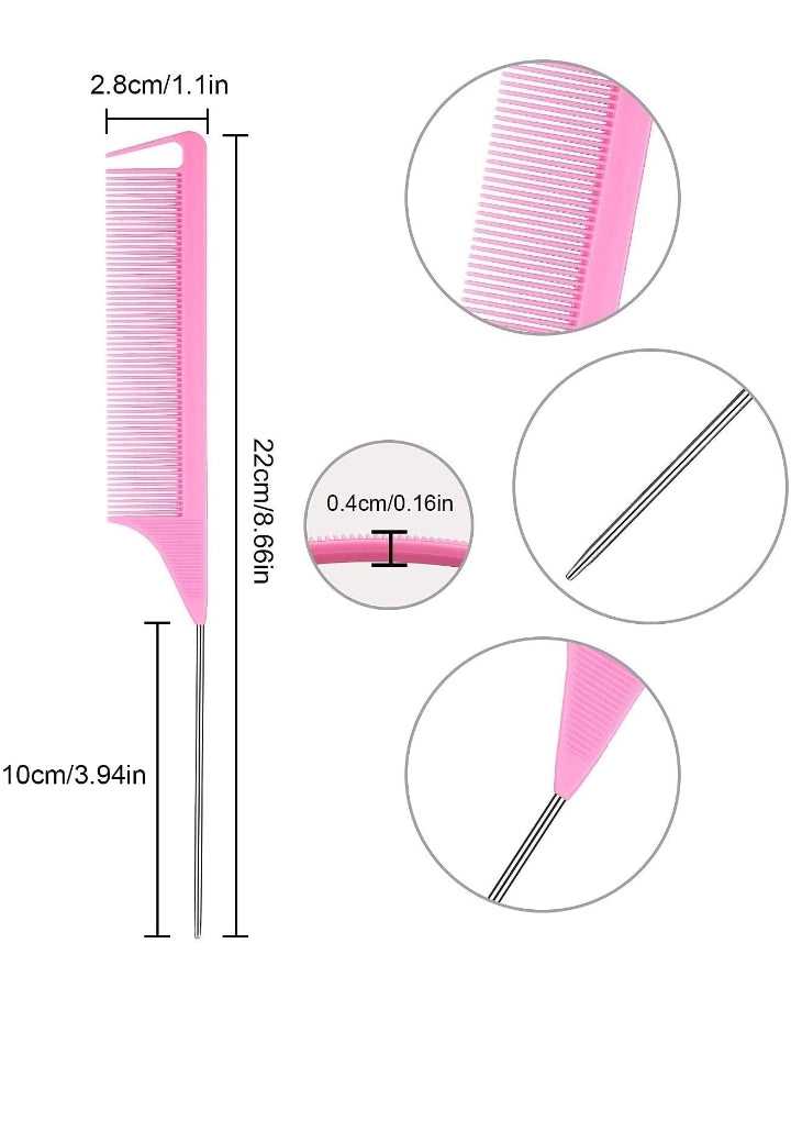 Parting Rattail comb